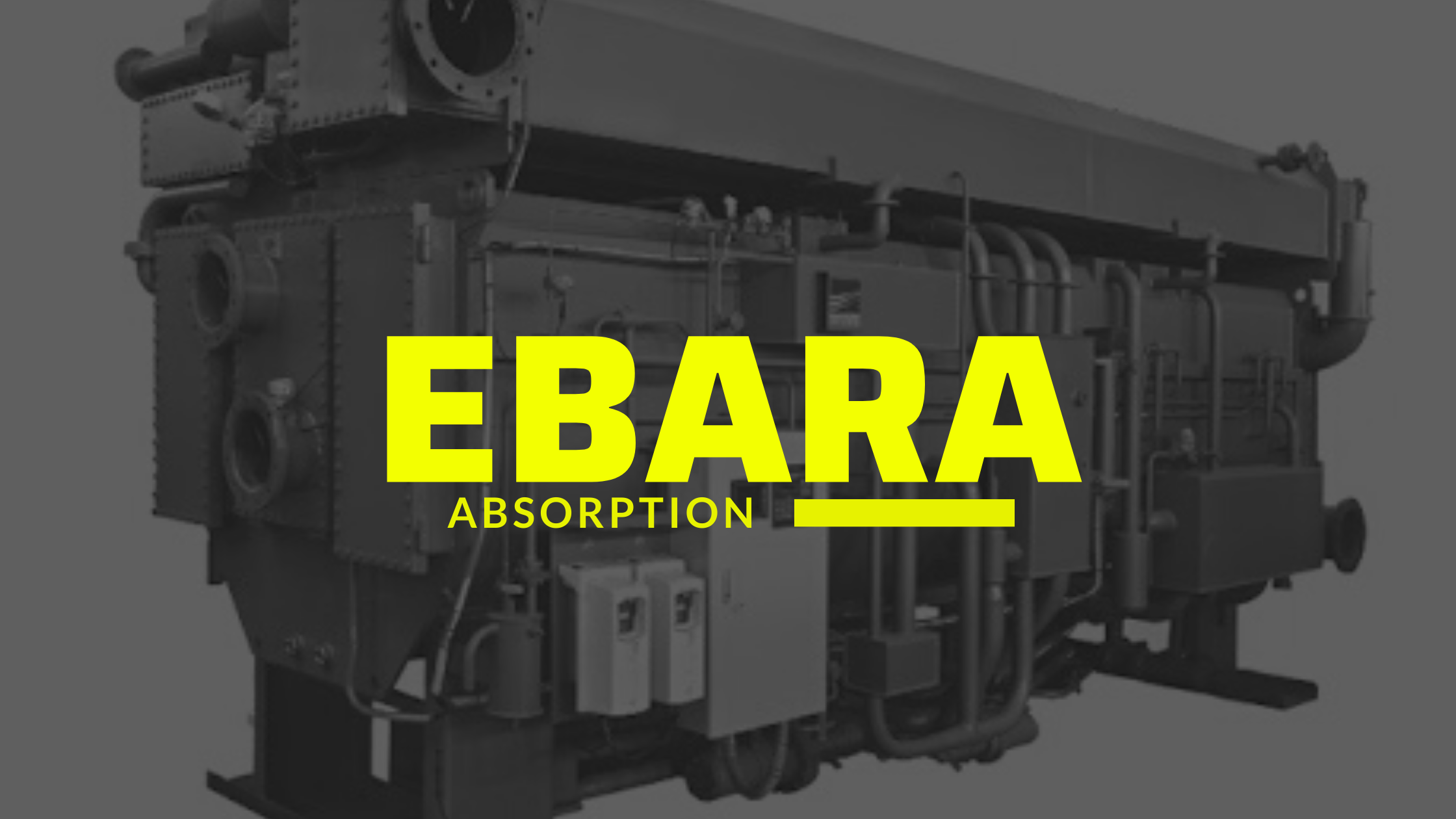چیلر جذبی ابارا Ebara